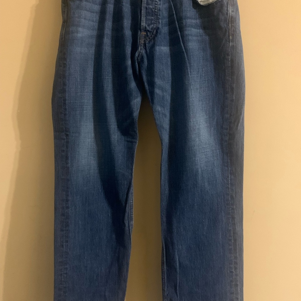 Hollister Blue Relaxed Jeans with Classic Indigo Wash